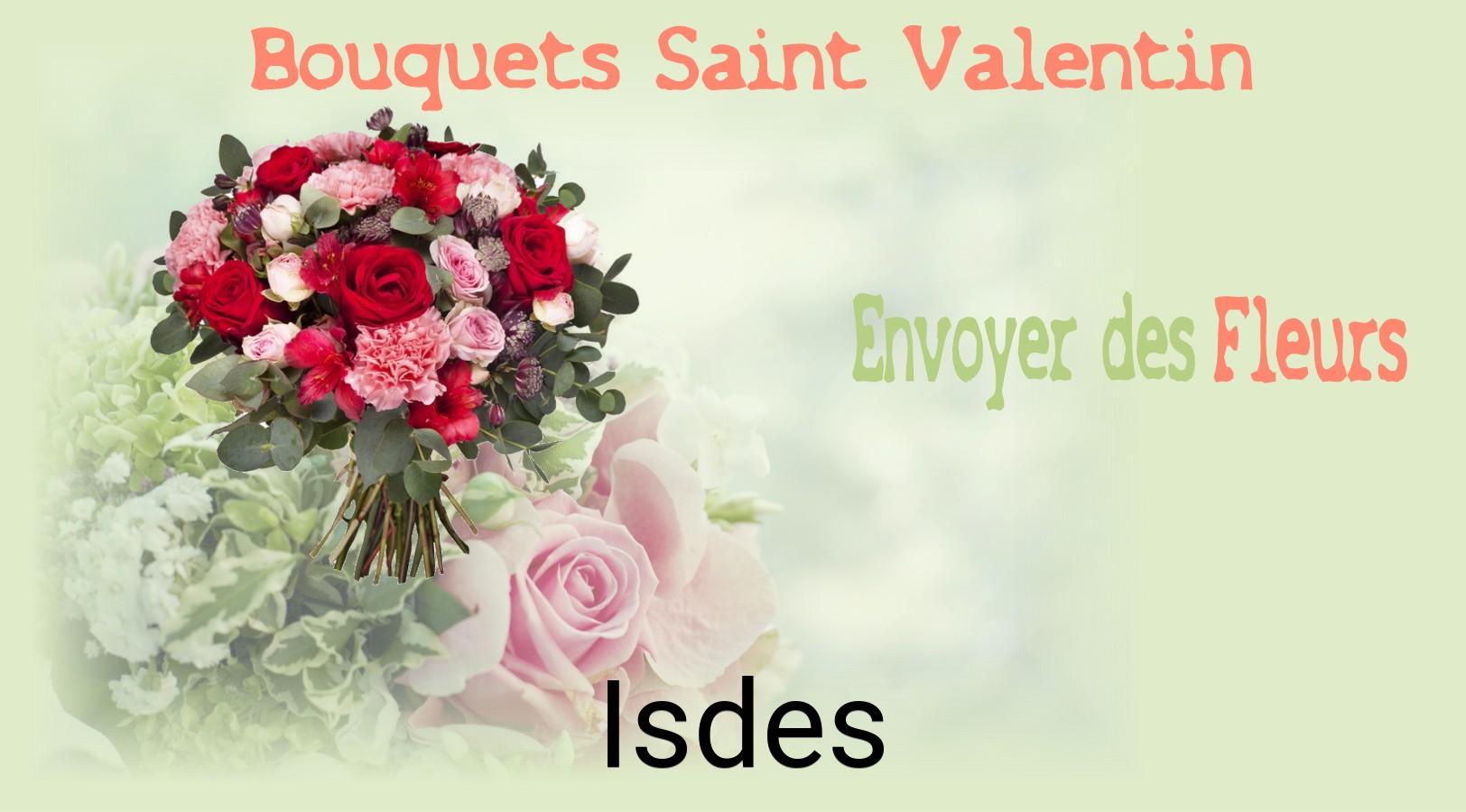 Roses de Saint-Valentin livrées à Isdes